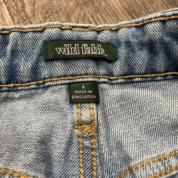 Wild Fable Distressed Denim Jean Shorts - Picture 2 of 3
